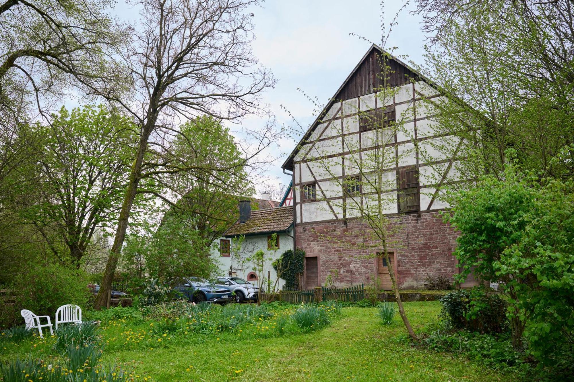 Ferienwohnung In Historischer Muehle 布亨 外观 照片