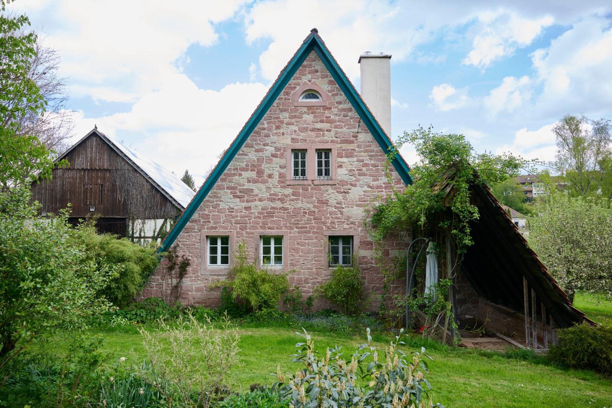 Ferienwohnung In Historischer Muehle 布亨 外观 照片